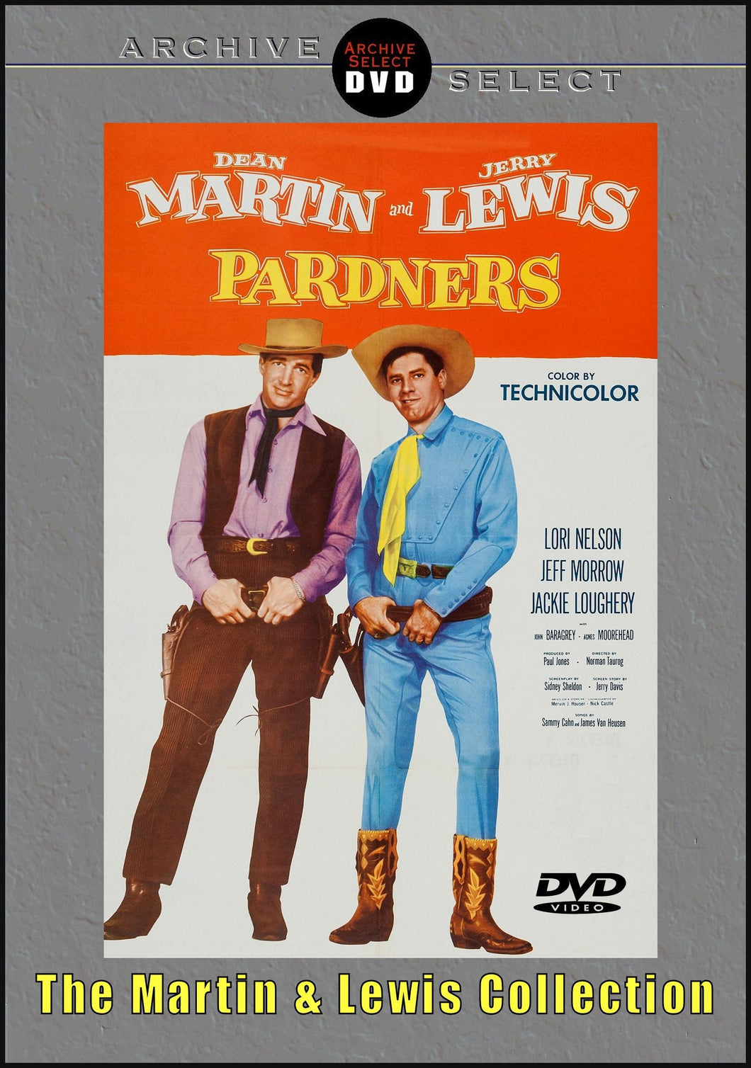 Pardners 1956 DVD Jerry Lewis Dean Martin Last film 