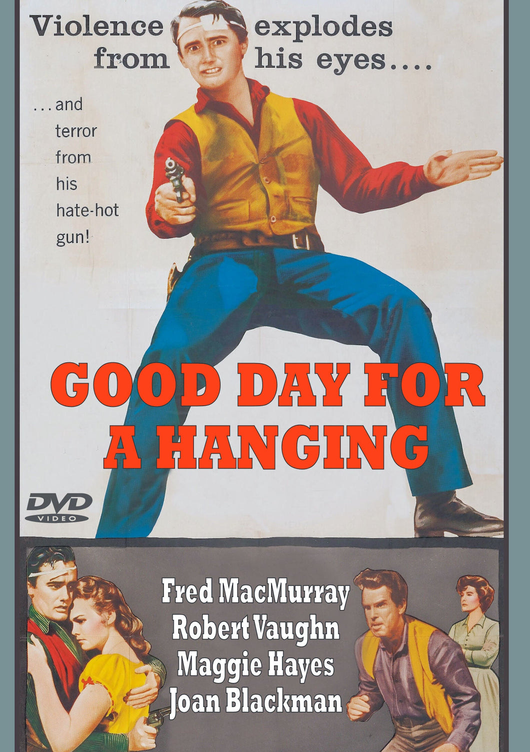 Good Day for a Hanging 1959 DVD Fred MacMurray Robert Vaughn Widescreen Remastered Maggie Hayes