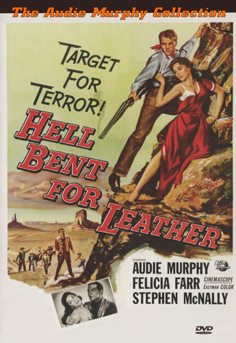 Hell Bent For Leather 1960 DVD Audie Murphy Stephen McNally Felicia Farr re-mastered 