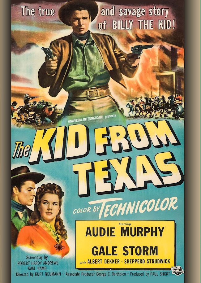 The Kid From Texas DVD 1950 Audie Murphy Gale Storm 