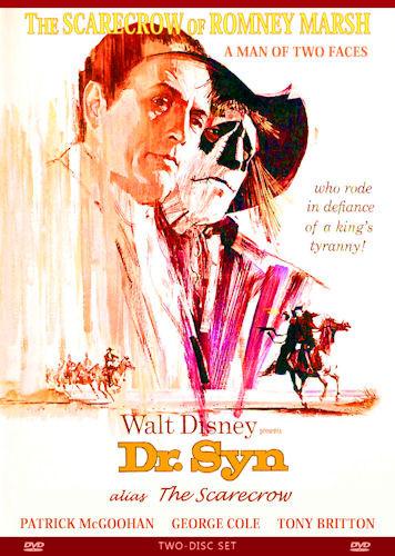 Dr Syn Alias The Scarecrow The Scarecrow of Romney Marsh Disney DVD playable in US Patrick McGoohan
