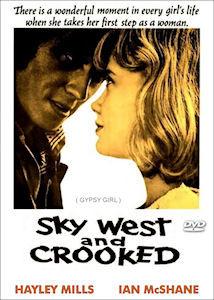 Sky West and Crooked Gypsy Girl DVD 1966 Hayley Mills Ian McShane