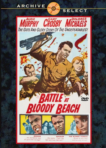 Battle at Bloody Beach 1961 DVD Audie Murphy Gary Crosby Alejandro Rey Navy guerrilla Phillippines