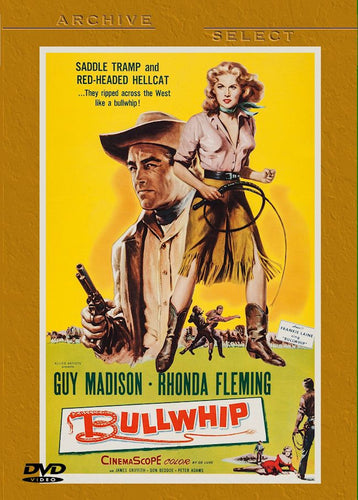 Bullwhip 1958 DVD Guy Madison Rhonda Fleming James Griffith Rare, beautifully remastered print