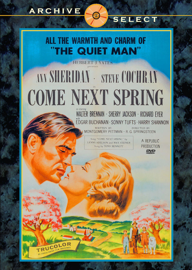Come Next Spring 1956 DVD Steve Cochran Ann Sheridan Trucolor Walter Brennan R.G. Springsteen 