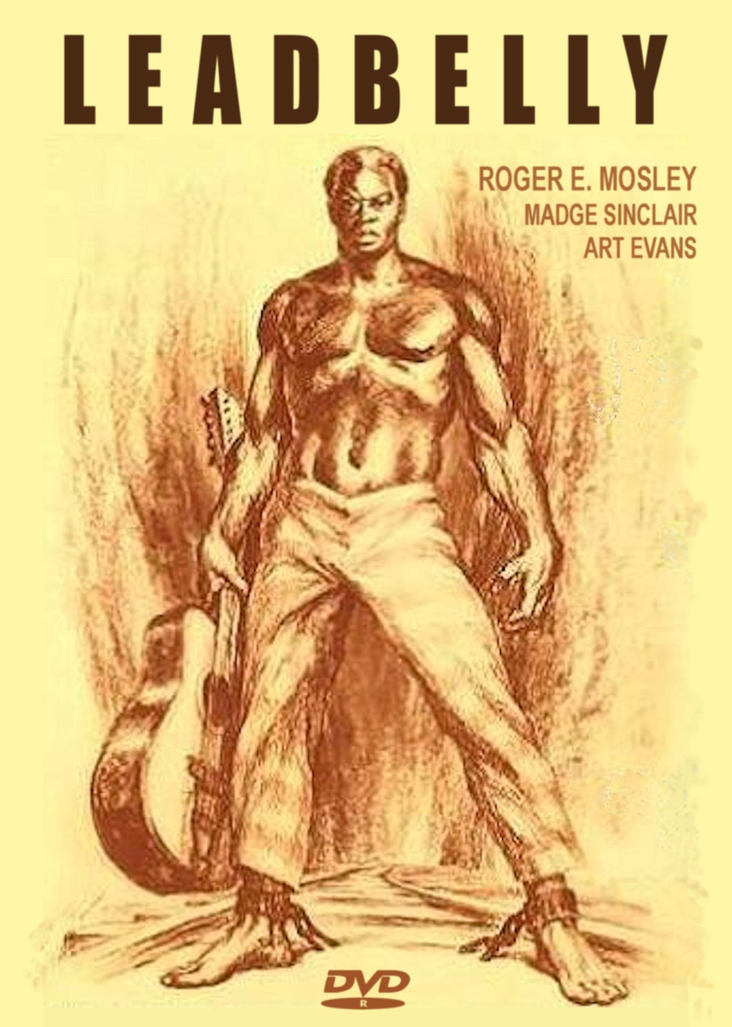 Leadbelly 1976 DVD Roger E Mosley, Madge Sinclair, Art Evans Goodnight Irene Huddie Leadbetter