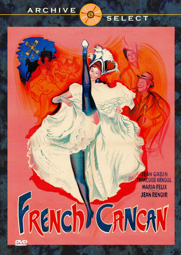 French Cancan Jean Gabin Maria Félix Françoise Arnoul Jean Renoir 1955 restored DVD Plays in US