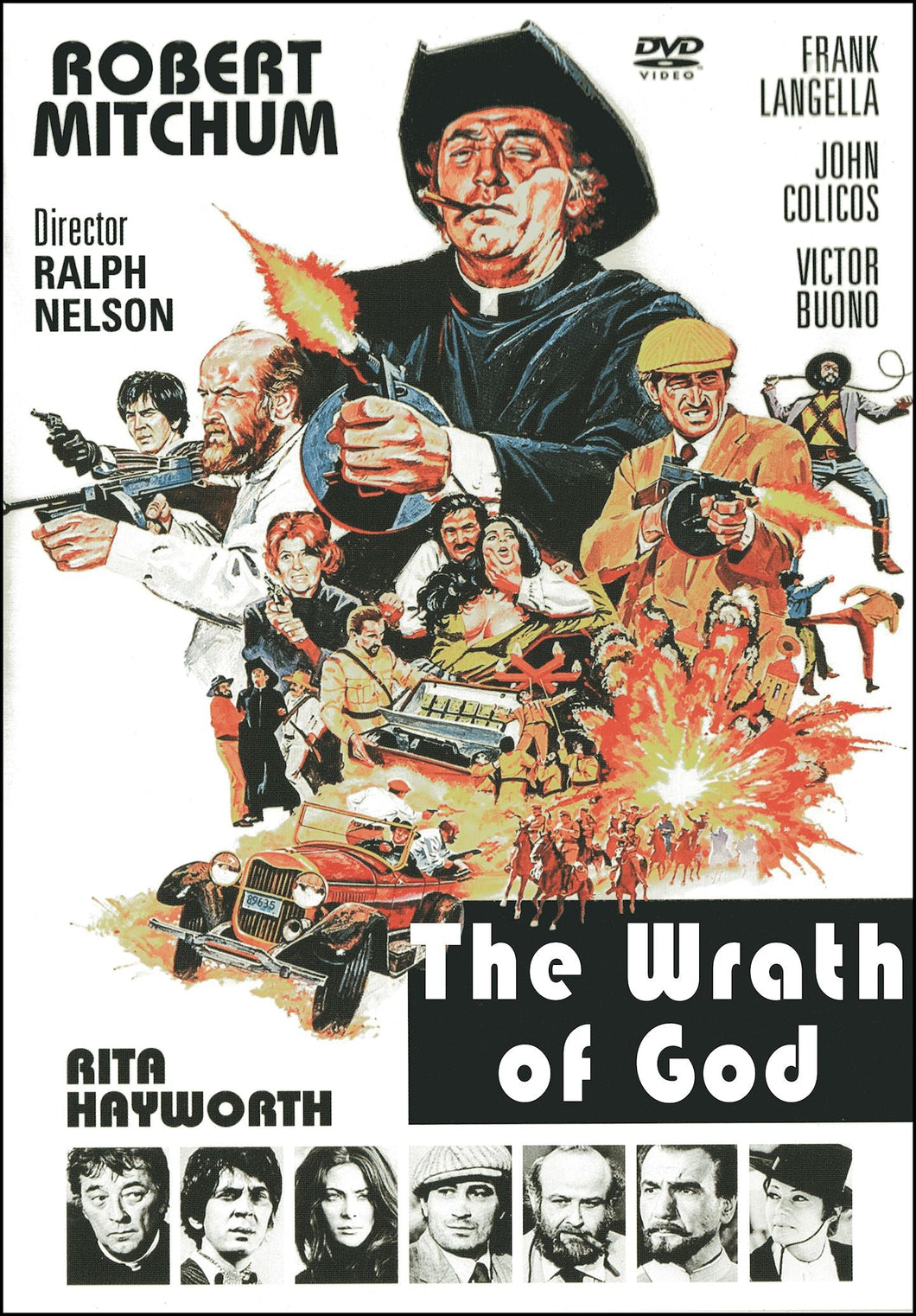 The Wrath of God (1972) DVD Robert Mitchum & Frank Langella