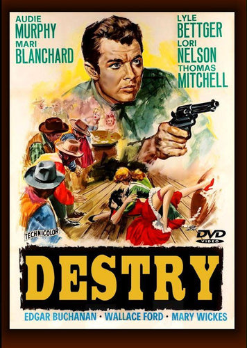 Destry 1954 Audie Murphy Newly restored DVD With Mari Blanchard Widescreen Digitally re-mastered 